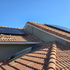 Homeowner-Thrilled-with-Immaculate-Roof-Solar-Panel-Cleaning-In-Moreno-Valley-CA 0